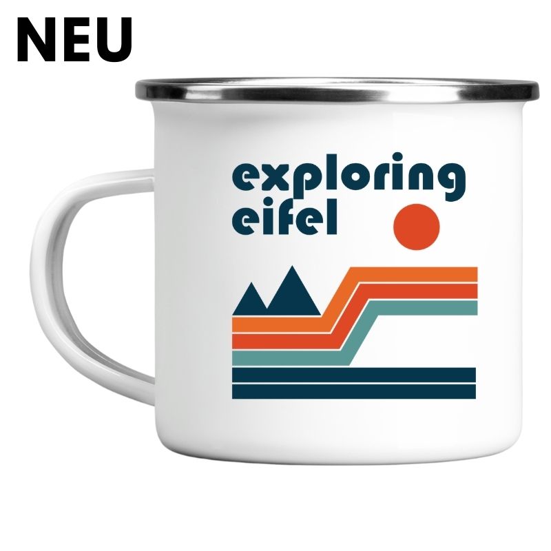 Emailletasse Eifel - exploring eifel