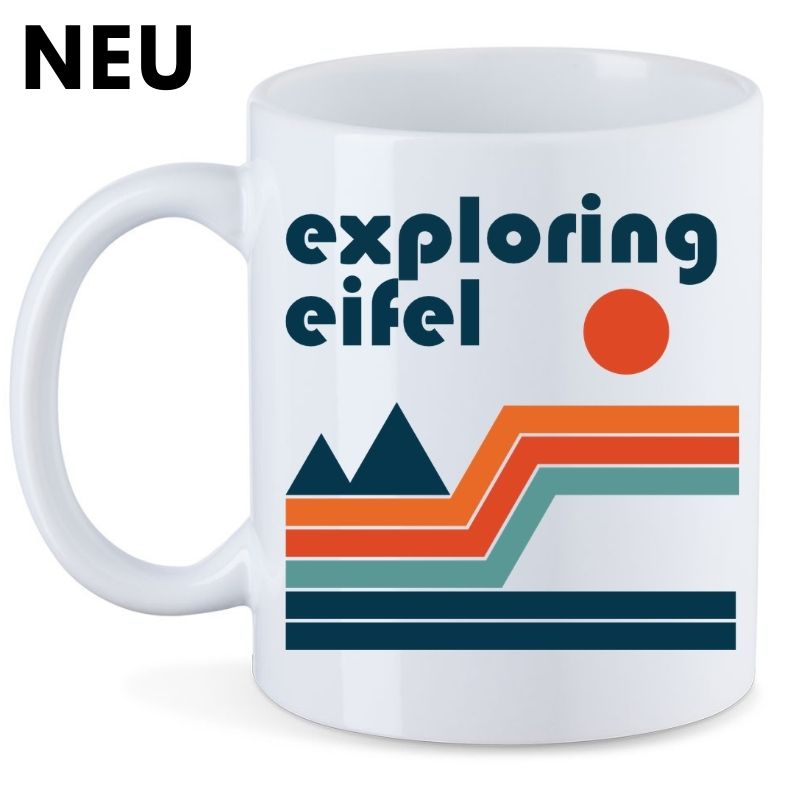 Keramiktasse Eifel - exploring eifel